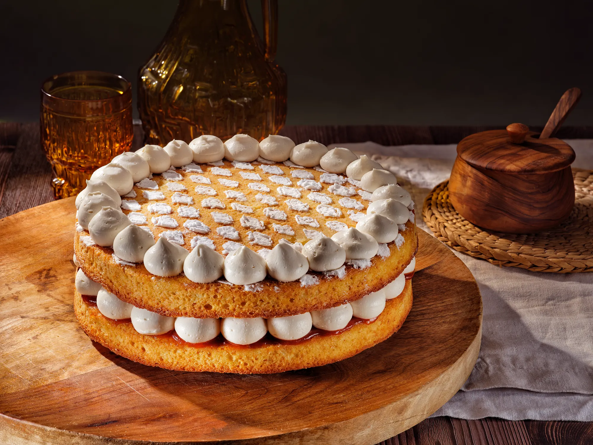 Goldenharvest Food Cakes — commercial food photography by Stephen Galea, Malta